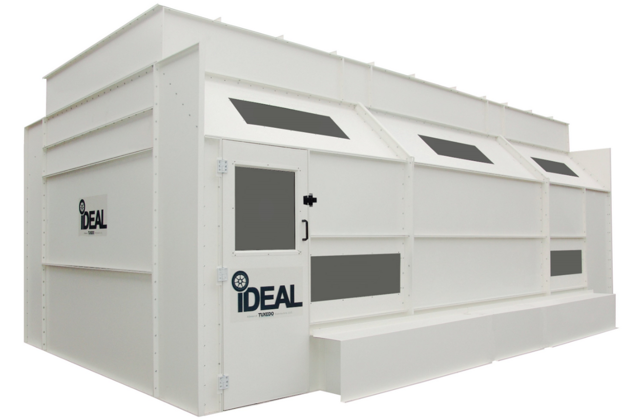 iDEAL - PSB-SDD26B-AK SIDE DOWN DRAFT PAINT SPRAY BOOTH 3PH