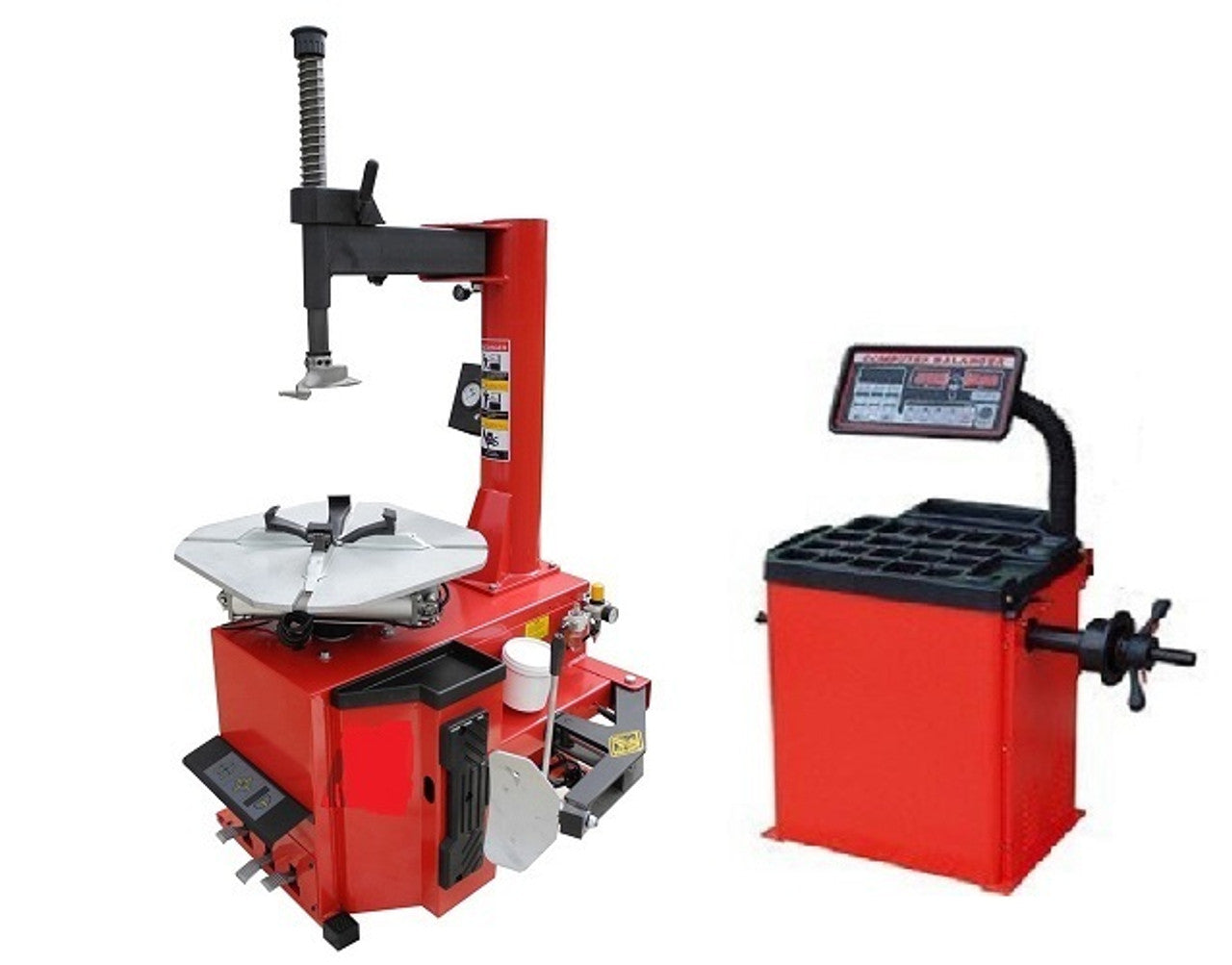 TUX TC-530 TIRE CHANGER / TWB-953-B WHEEL BALANCER COMBO