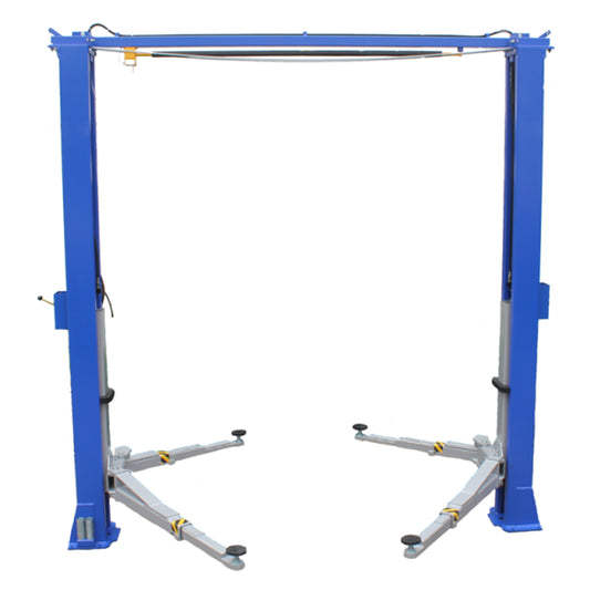 TWO POST CLEAR FLOOR DIRECT DRIVE BI-SYMMETRIC-3 STAGE-SINGLE POINT LIFT