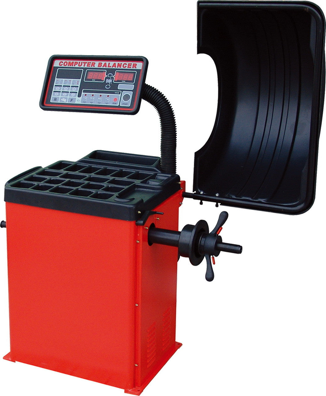 TUX WB-953 HIGH PERFORMANCE WHEEL BALANCER (WITH HOOD)